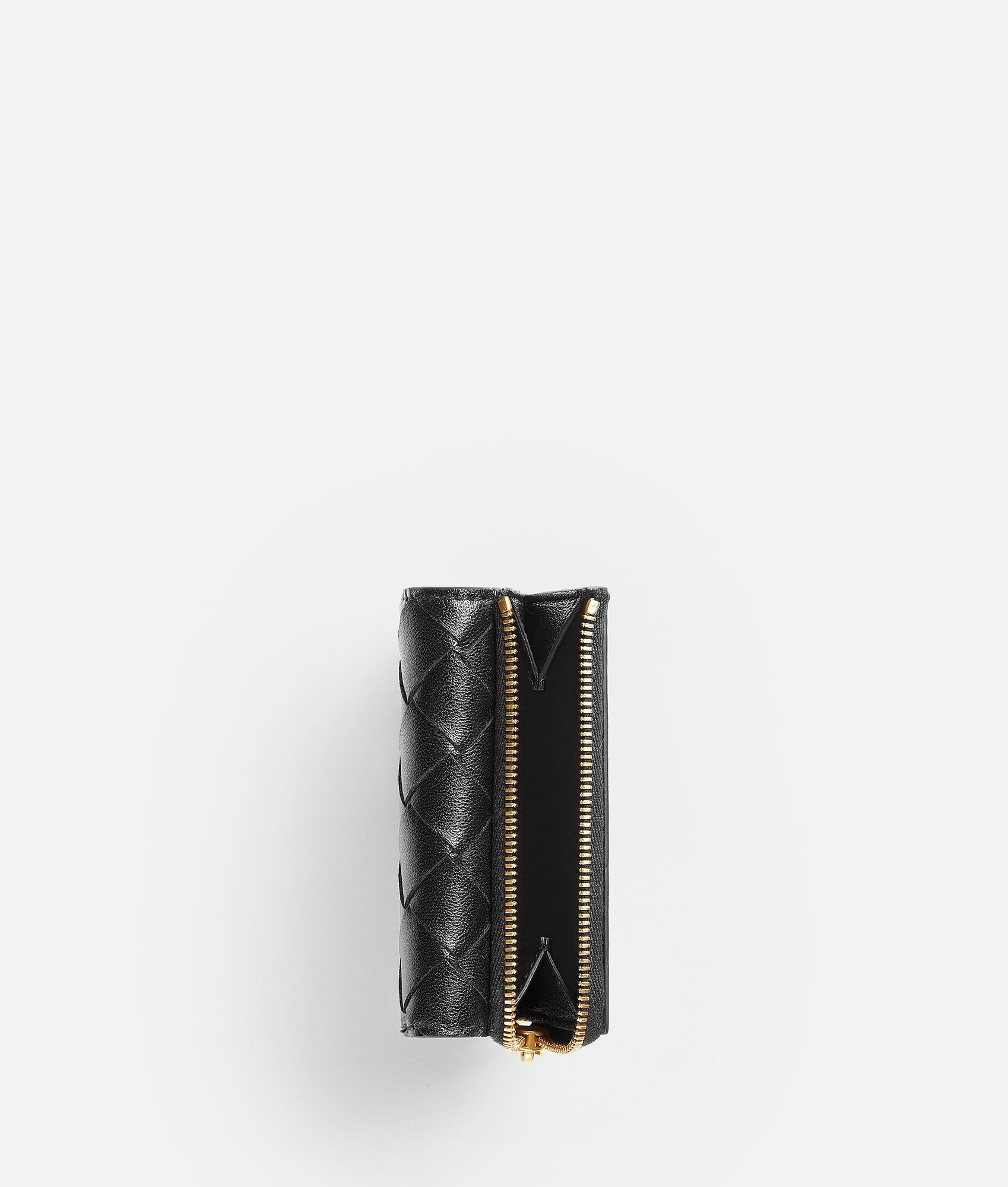 Small Intrecciato Tri-Fold Zip Wallet - 4