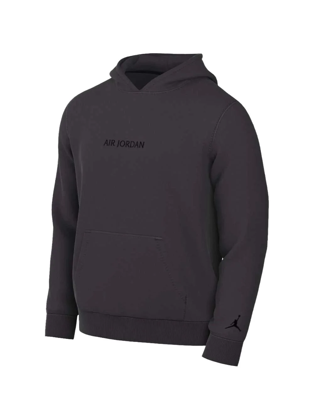 logo-detail hoodie - 1