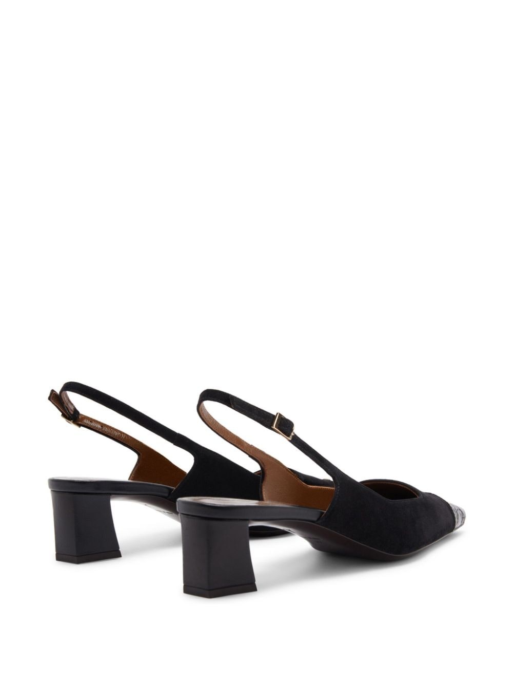 Brendha slingback leather pumps - 3