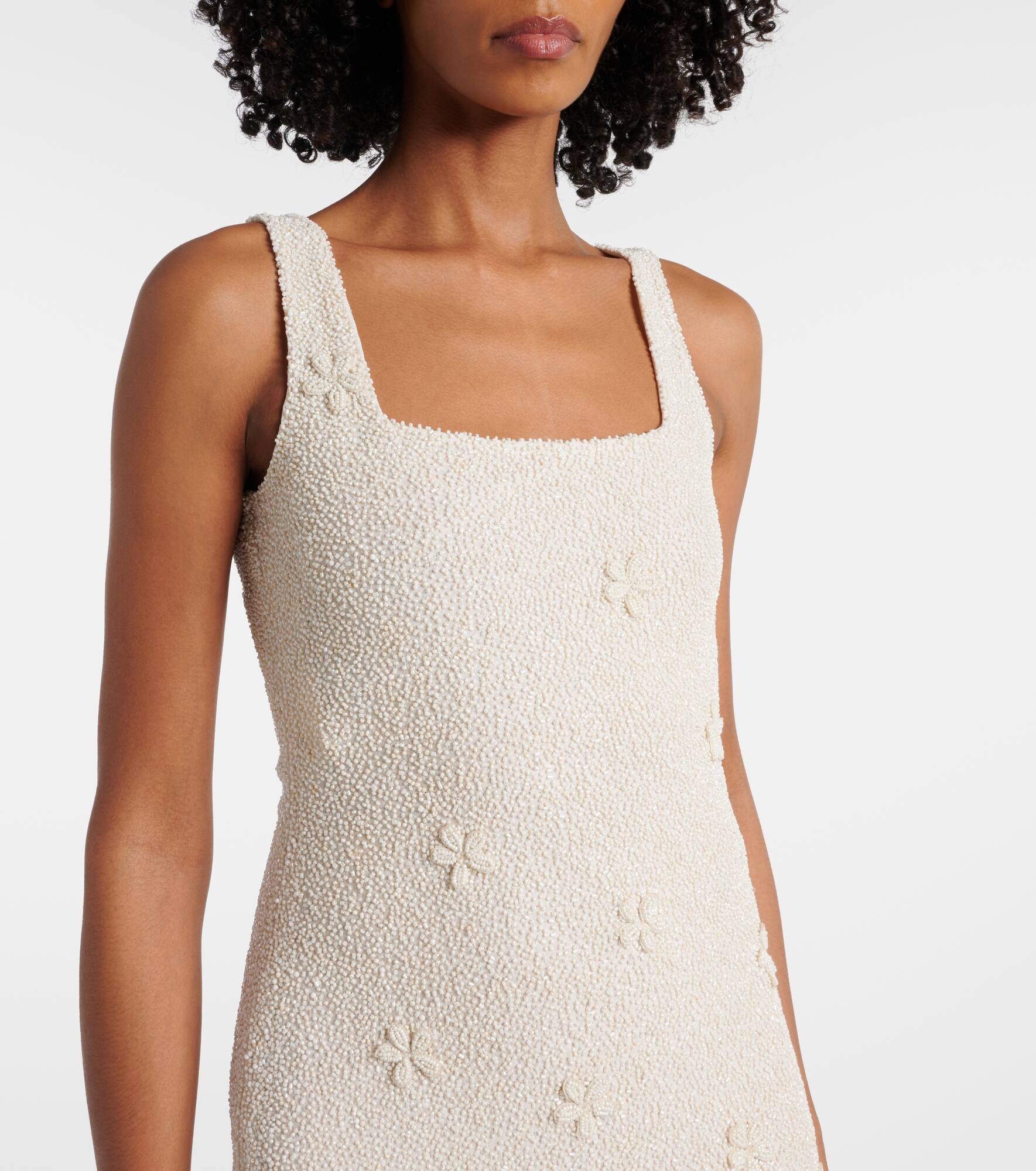 Le Sable beaded minidress - 4