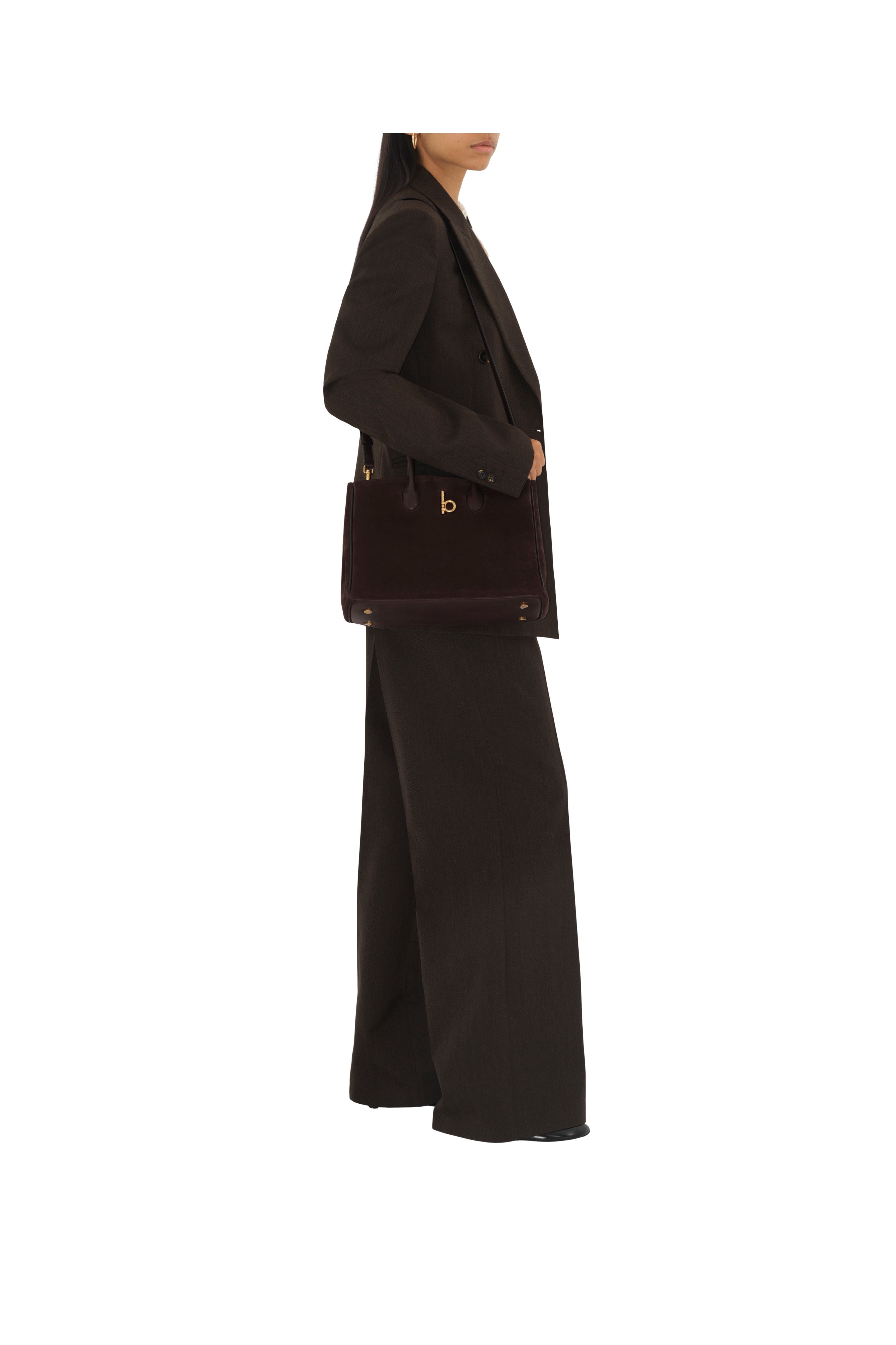 burberry Small Rocking Horse Tote in Dark Brown at Nordstrom - 3