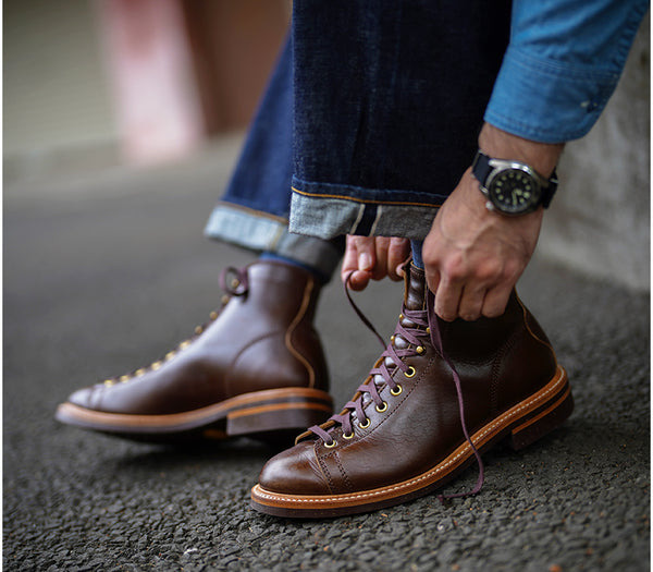 Monkey Boots Shiniki Hikaku Horsebutt Timber - 9