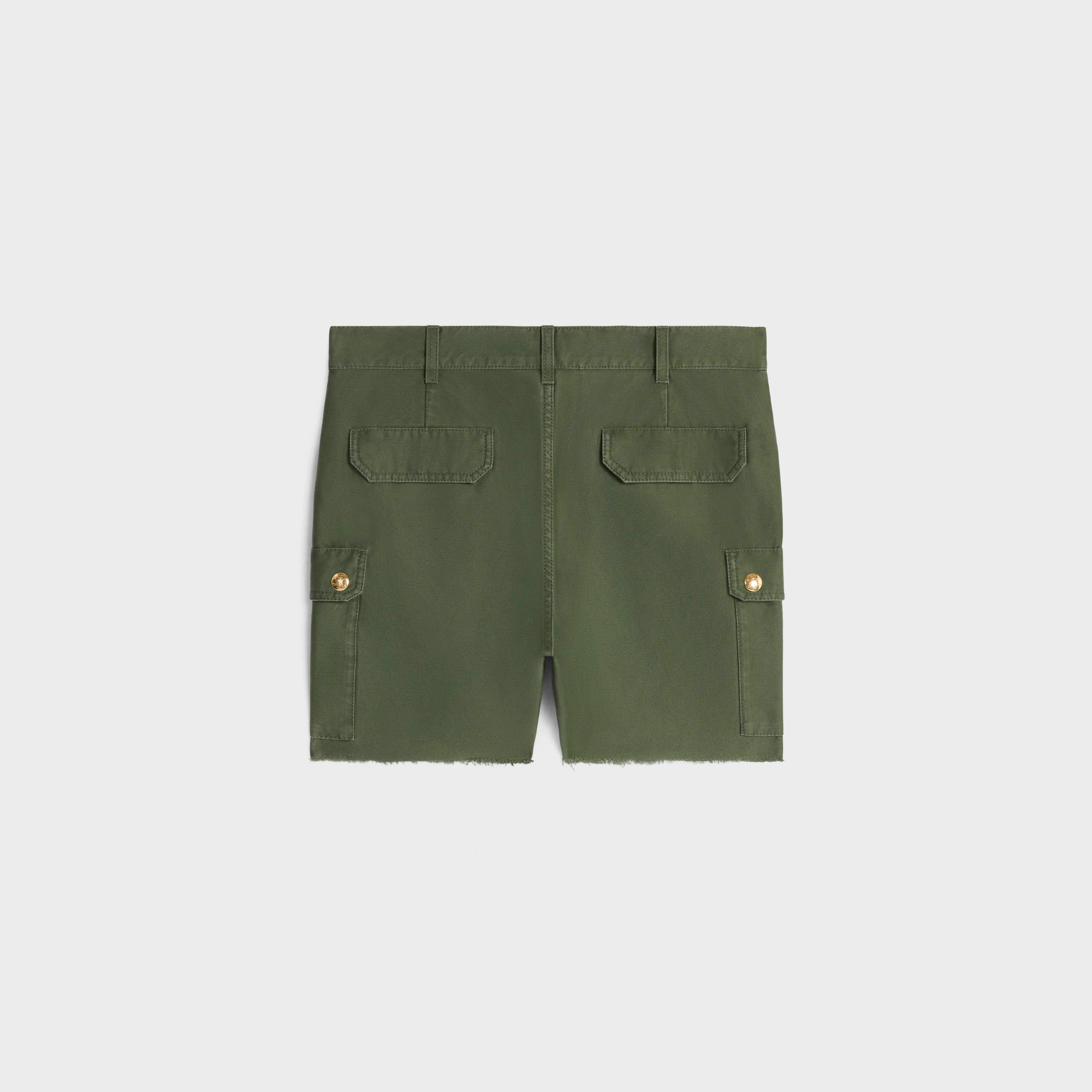 cargo shorts in cotton - 2