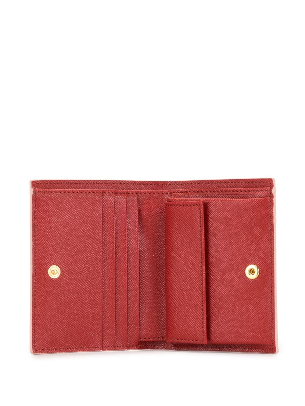 textured folding wallet - 3