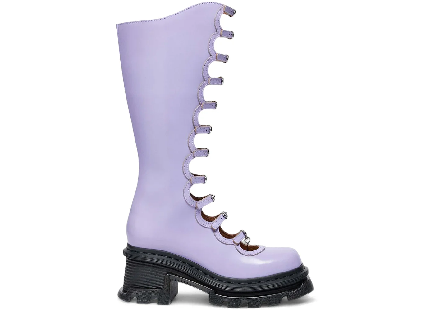 Dr. Martens Kiki Boots Marc Jacobs Bright Lavender Buttero (Women's) - 1