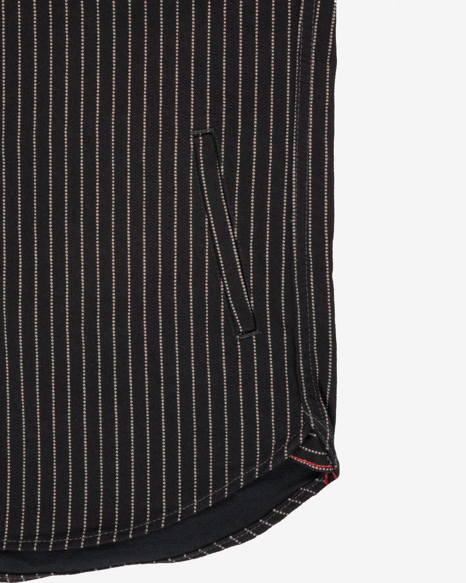 IHSH-227-BLK 12oz Wabash CPO Shirt - Black - 16