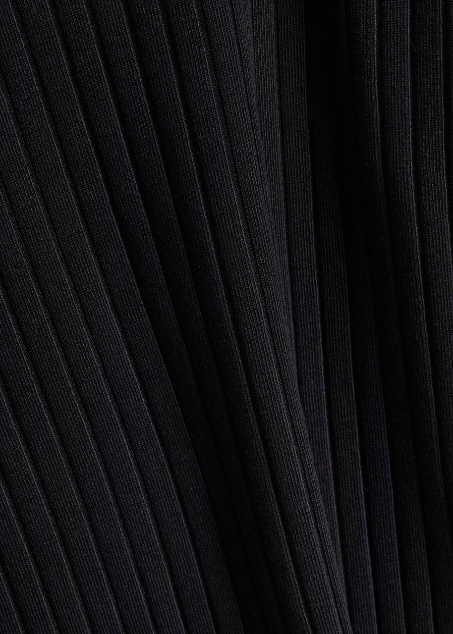Vince Ribbed Stretch-knit top - 5