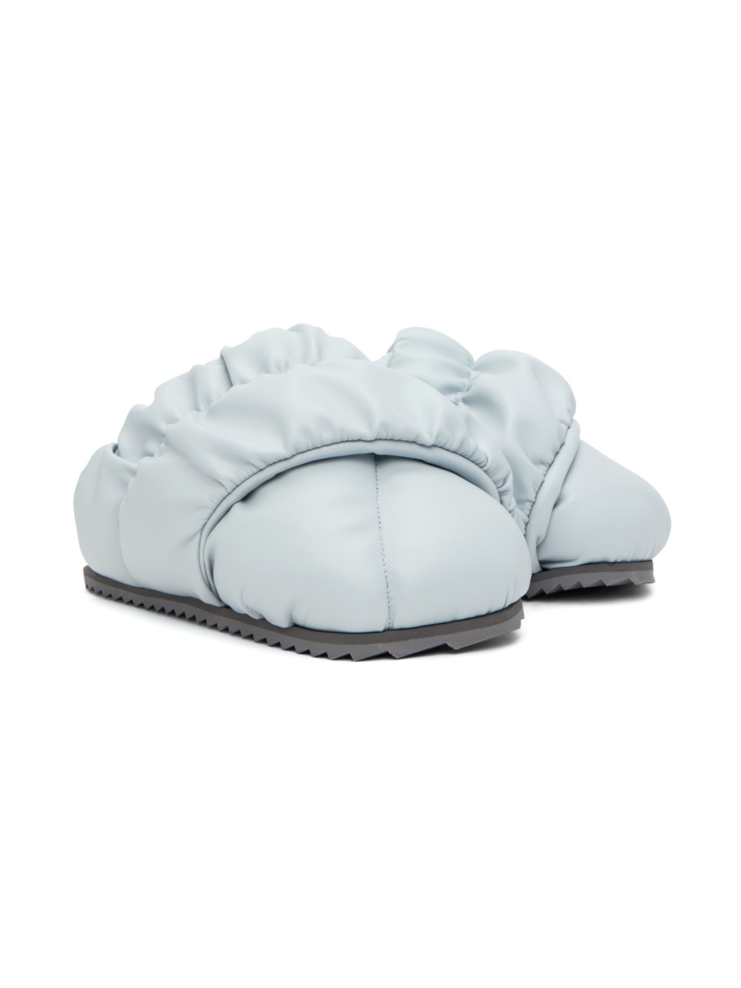 SSENSE Exclusive Blue Tent Mules - 4