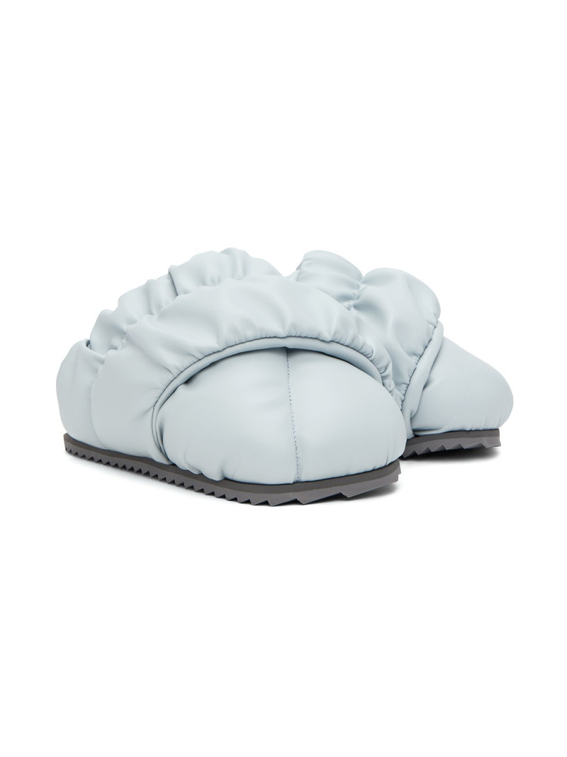 SSENSE Exclusive Blue Tent Mules 4