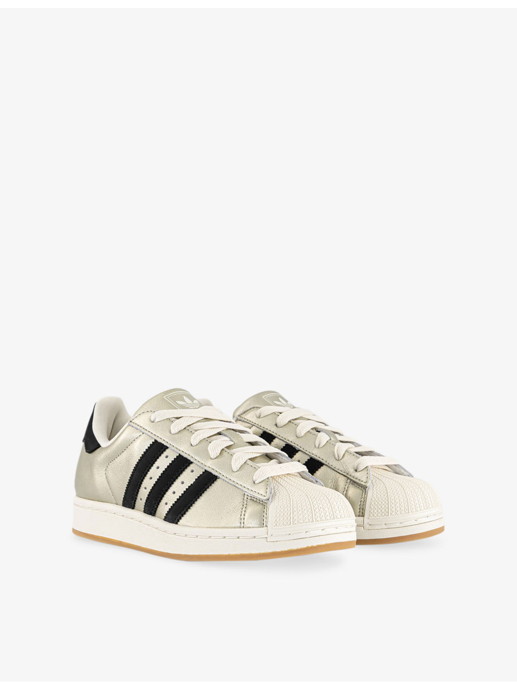 Superstar II Woven Metallic Trainers - 3