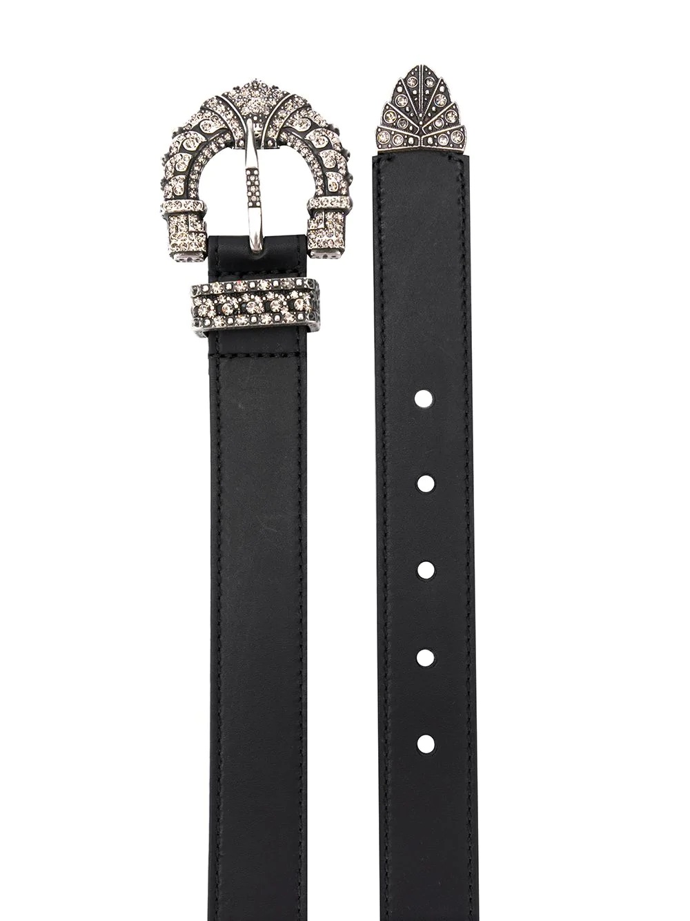 embellished buckle belt - 2