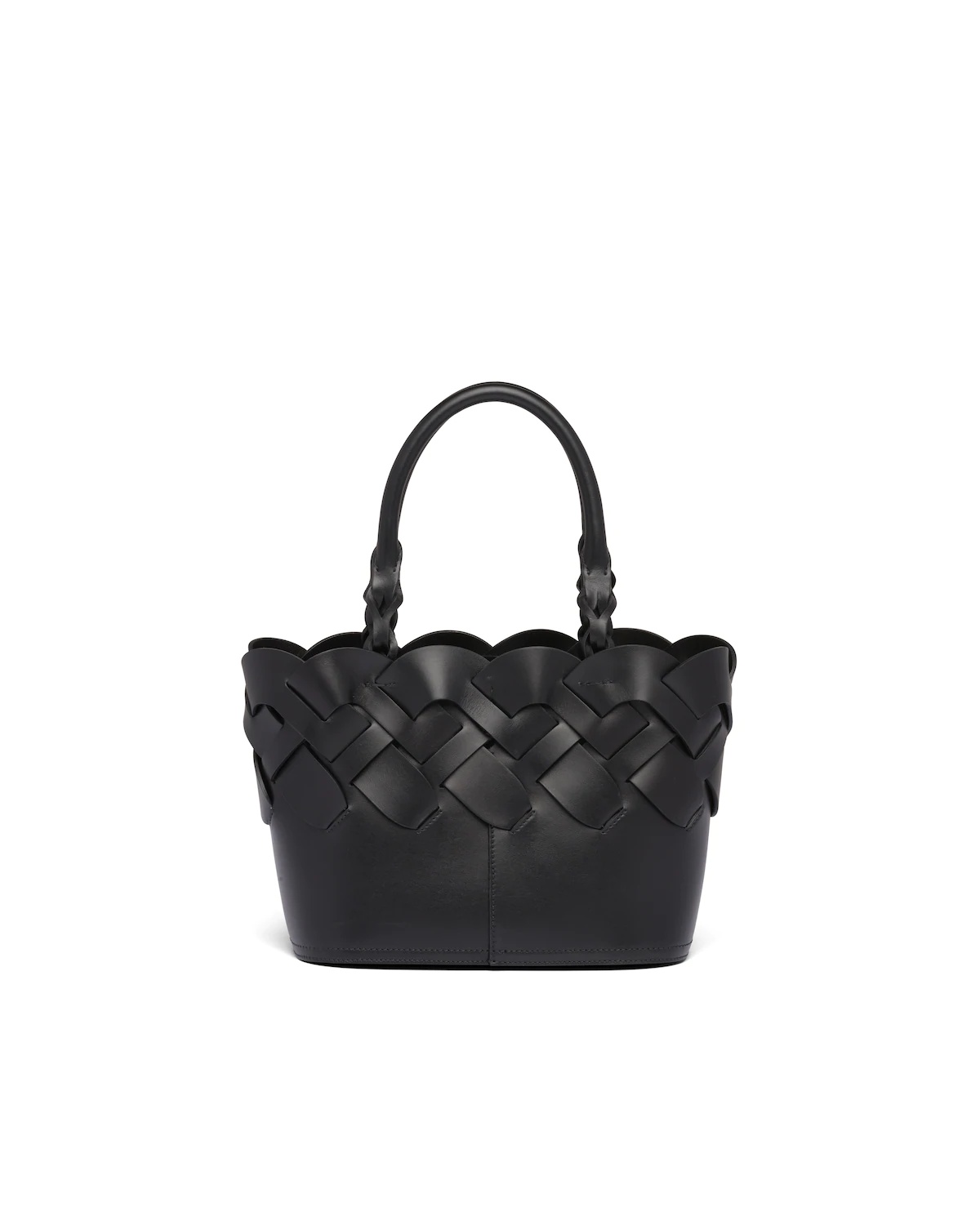 Leather Prada Tress Tote - 4