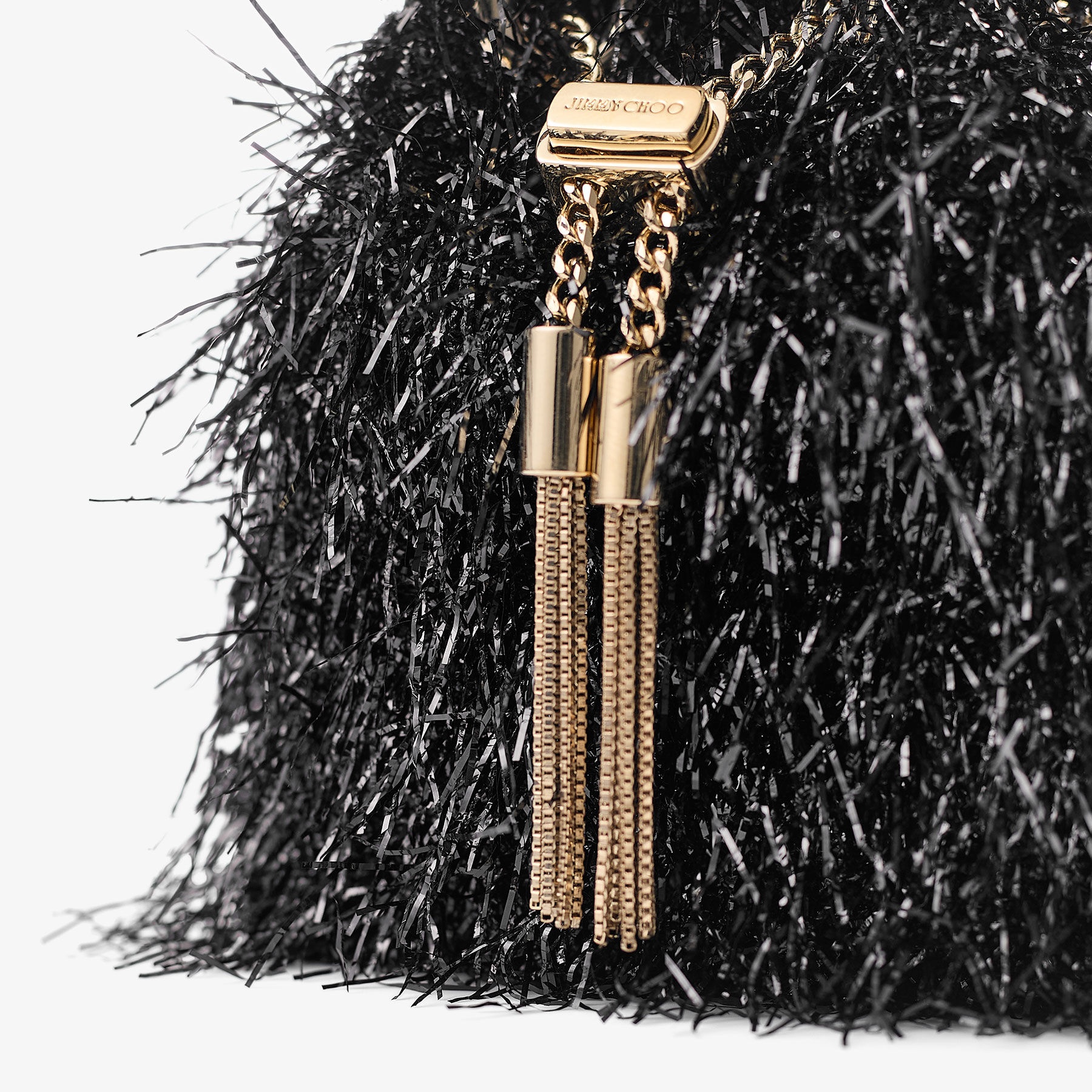 Micro Bon Bon
Black Tinsel Mini Bag - 3