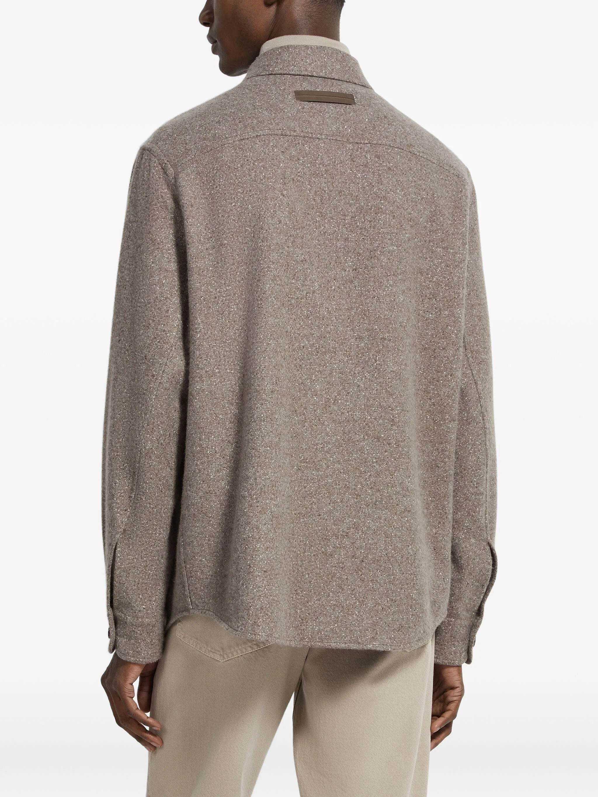 Zegna Cashmere-silk Overshirt - 5