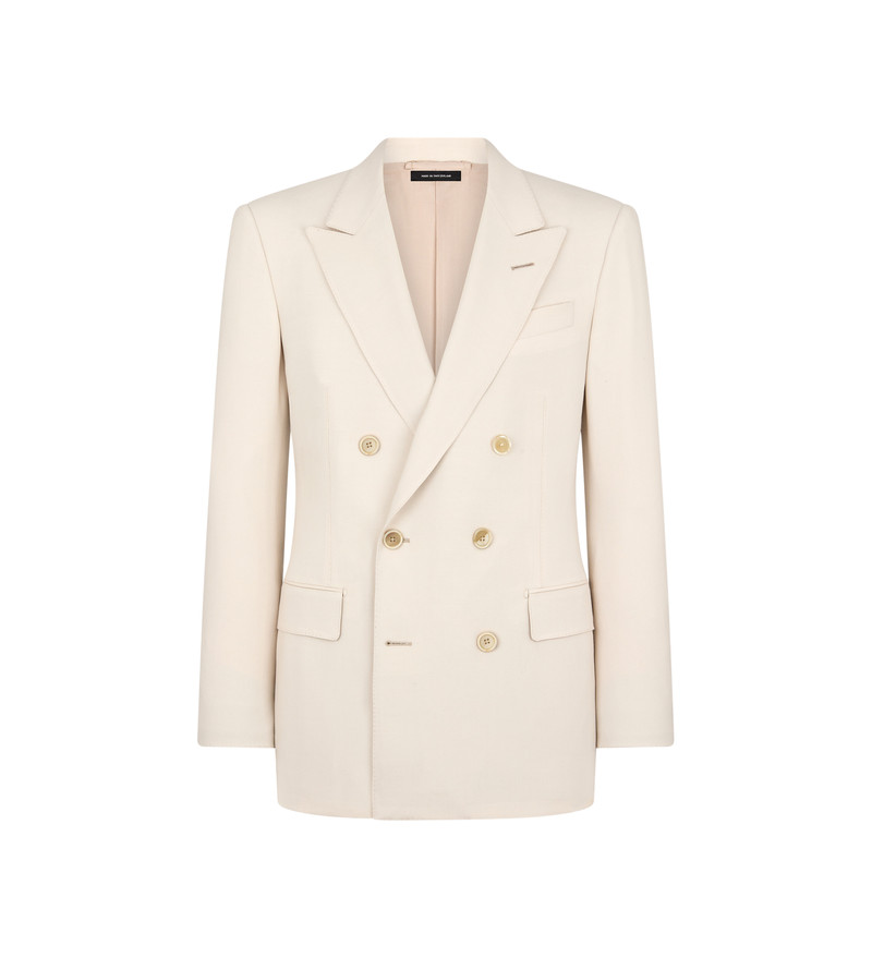 WOOL CASHMERE SILK REPS JACKET 1