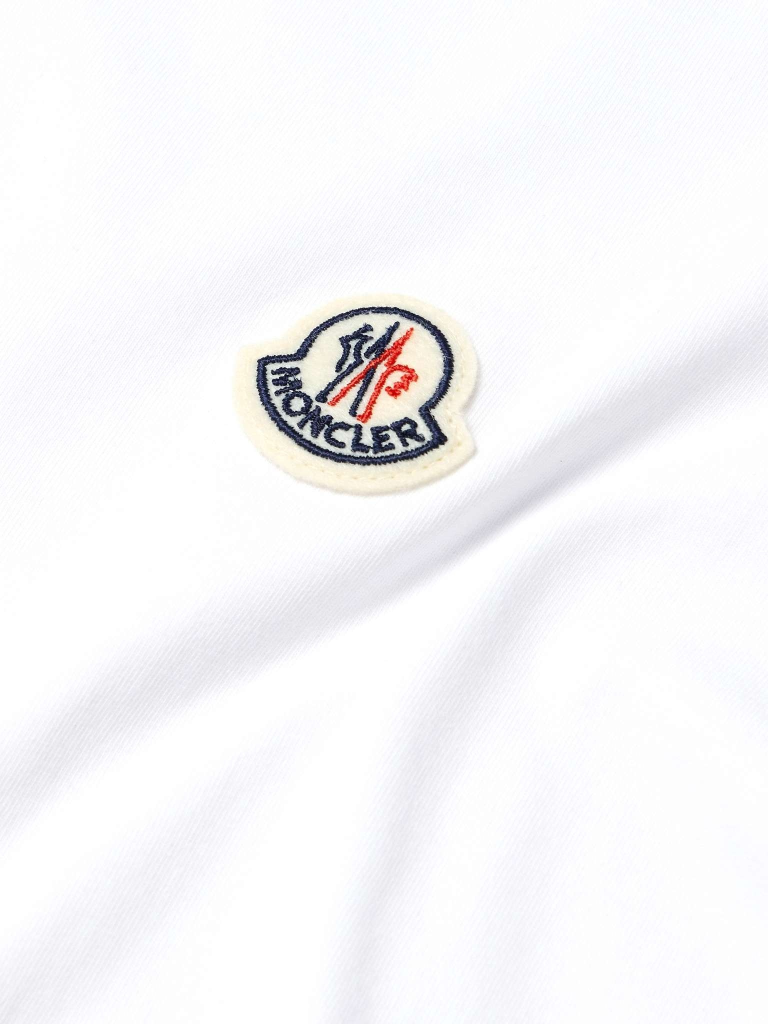 Three-Pack Logo-Appliquéd Cotton-Jersey T-Shirts - 4