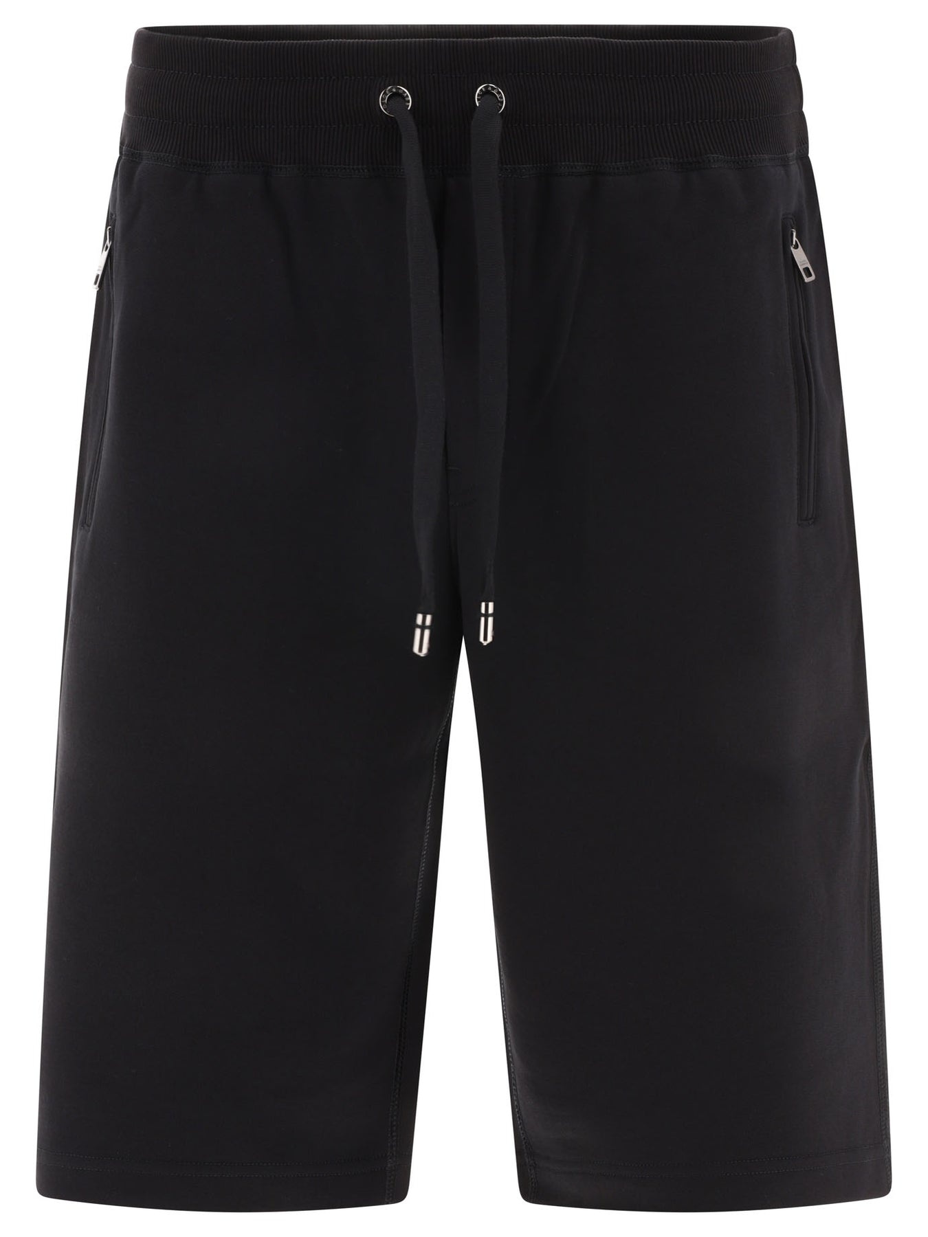 Jersey S With Logo Tag Short Black - 1