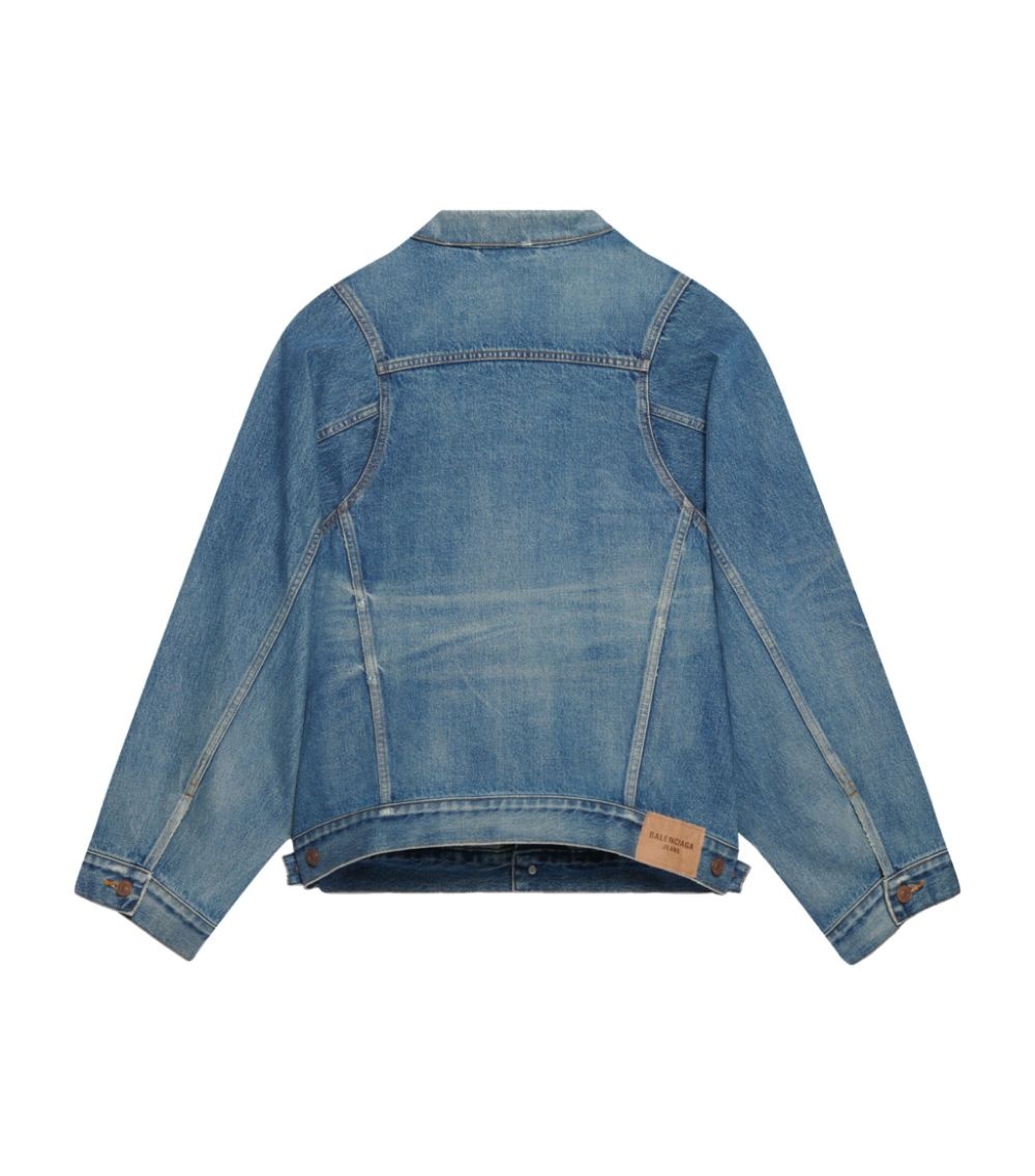 Oversized Denim Jacket - 2