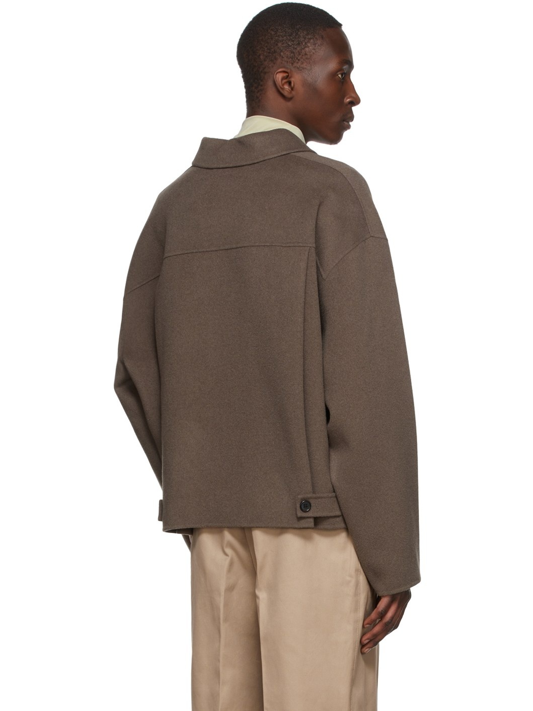 Grey Wool Jacket - 3
