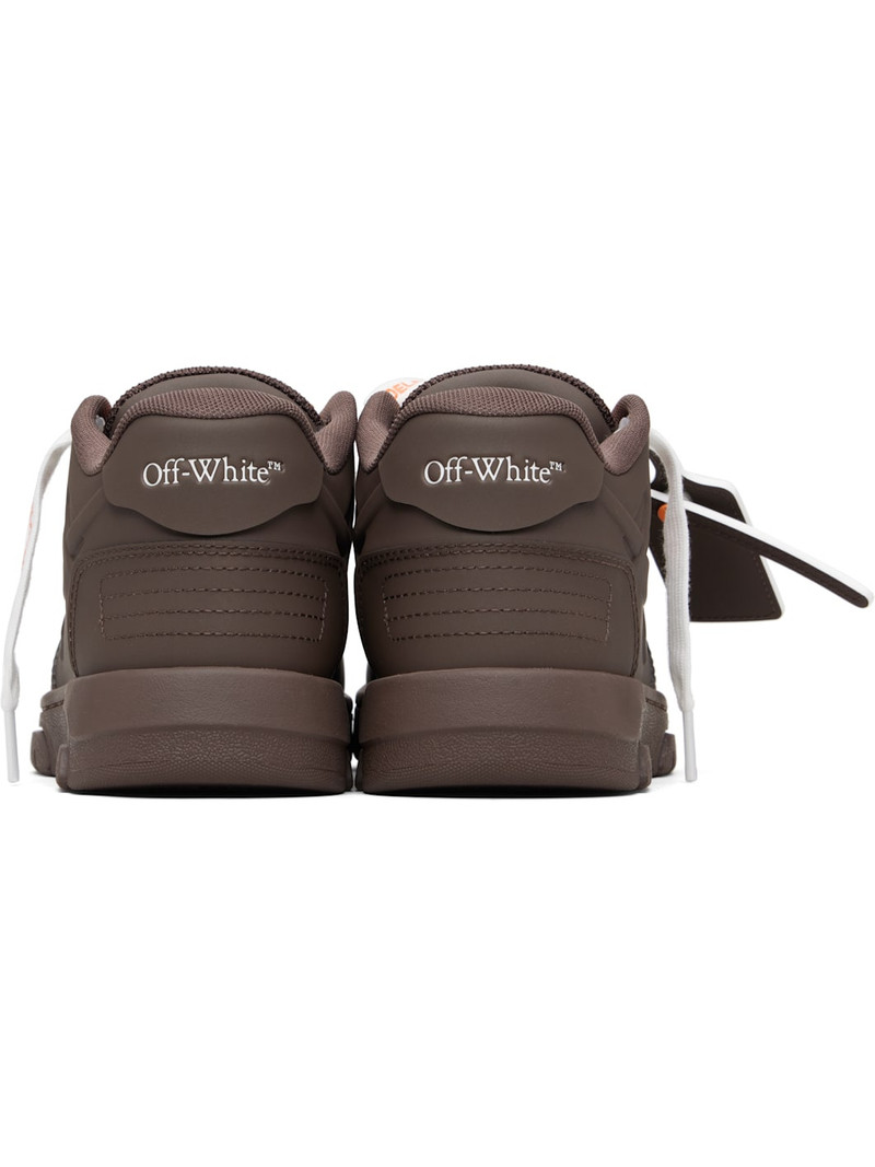 Brown 'Out Of Office' Molded Sneakers 2
