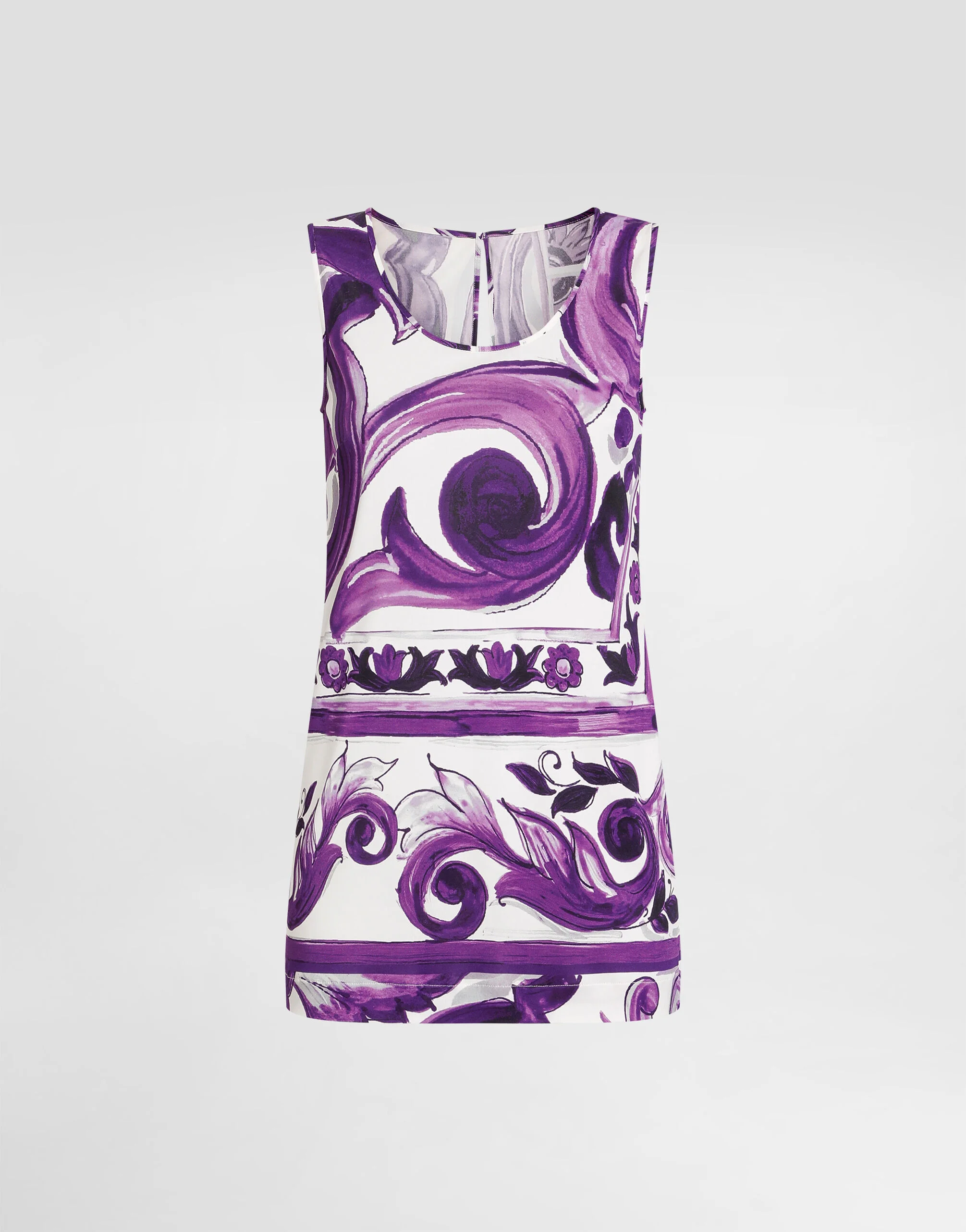 Majolica-print top - 1