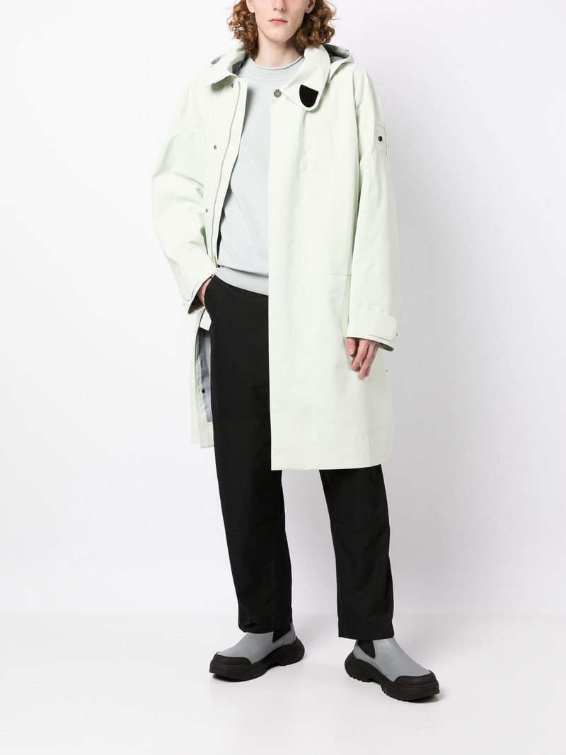 Stone Island Shadow Project oversized hooded coat outlook