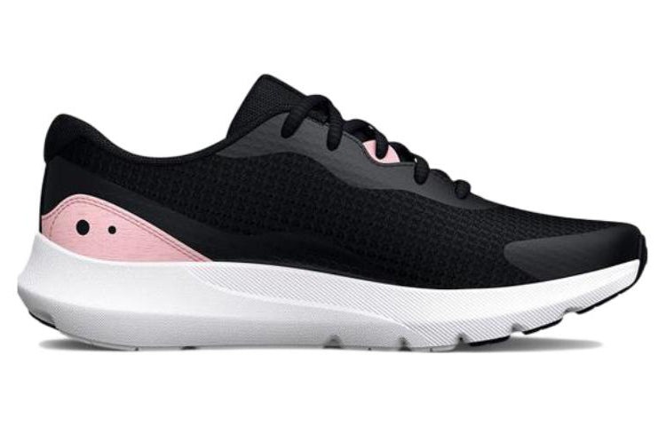 (WMNS) Under Armour Surge 3 'Black Prime Pink' 3024894-007 - 2