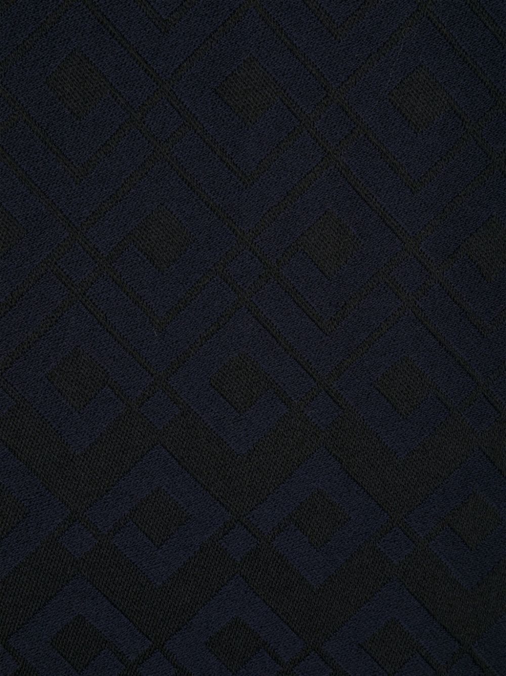 pattern-jacquard scarf - 2