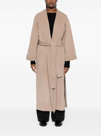 BY MALENE BIRGER Trullem belted wool coat outlook