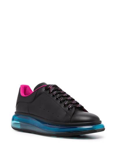 Alexander McQueen Oversized clear sole sneakers outlook