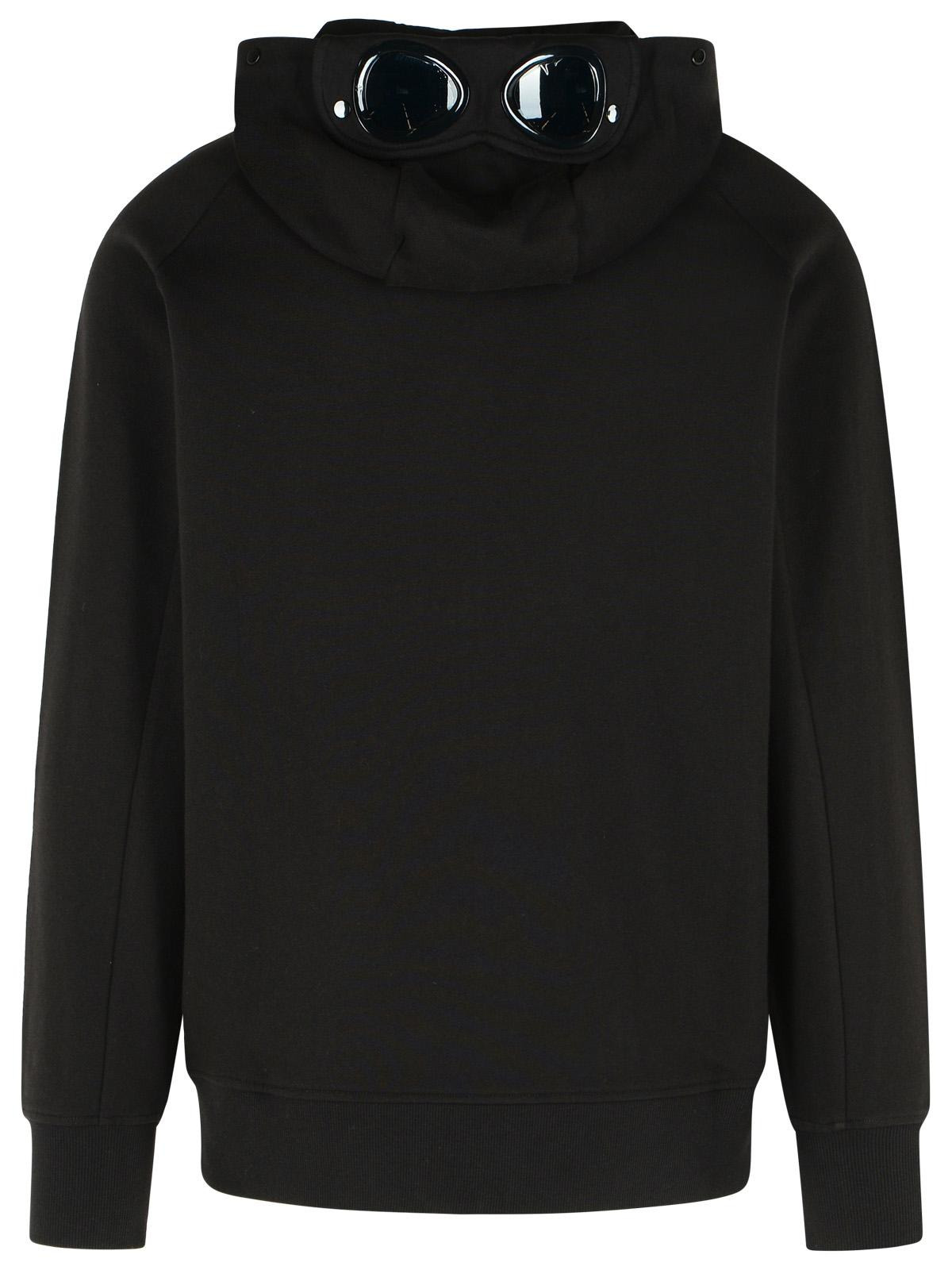 C.P. Company Black Cotton Sweatshirt Men - 3
