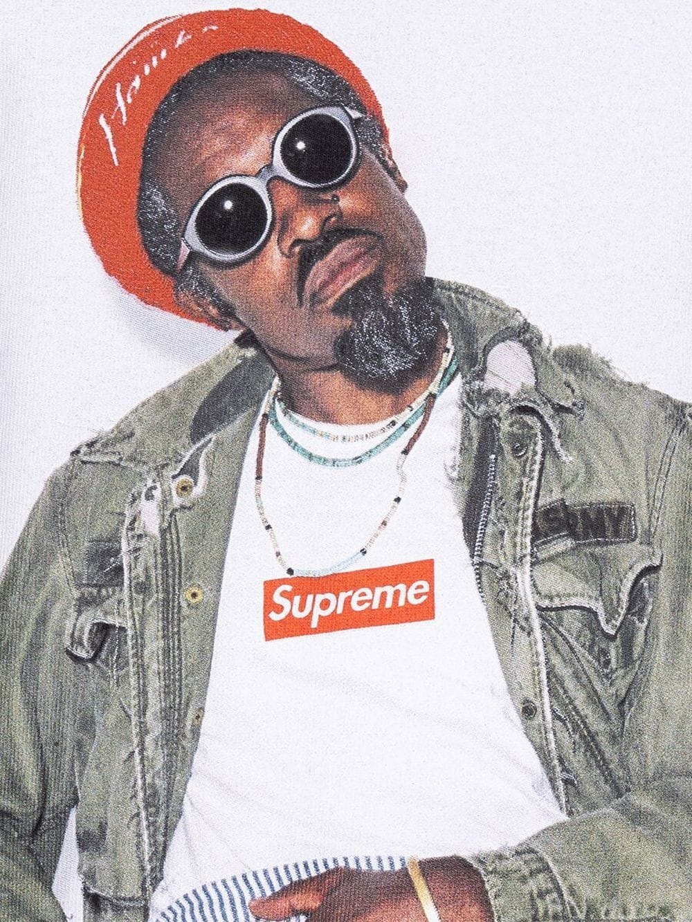 Andre 3000 graphic-print T-shirt - 2