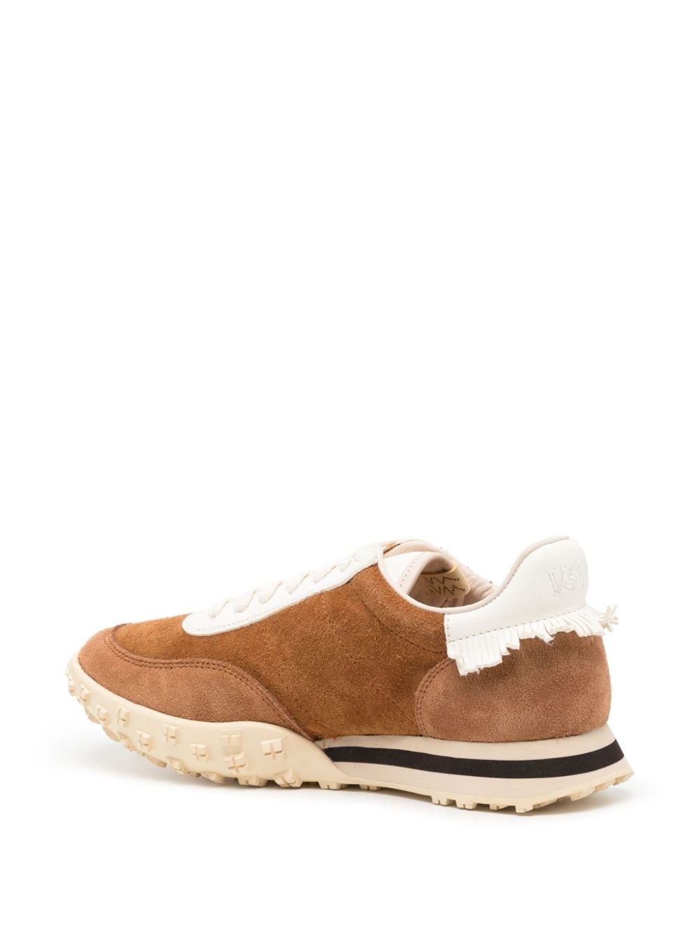 suede lace-up sneakers - 3