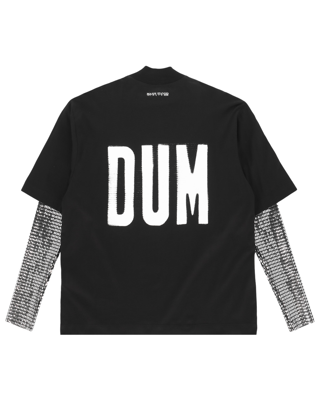 DOUBLE SLEEVE MARK FLOOD TEE - 2