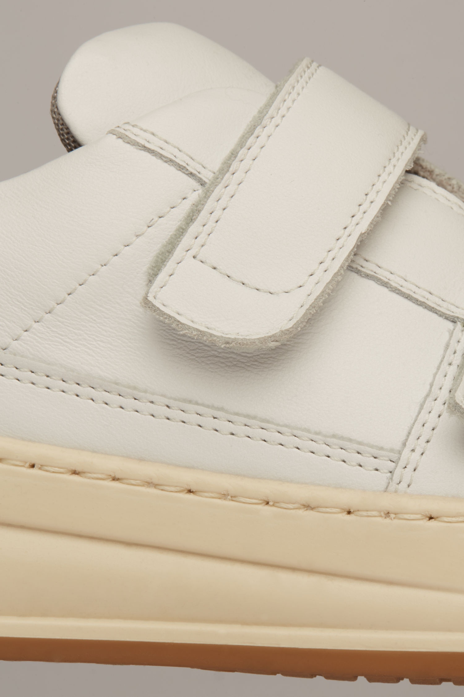 Velcro-strap sneakers white - 5