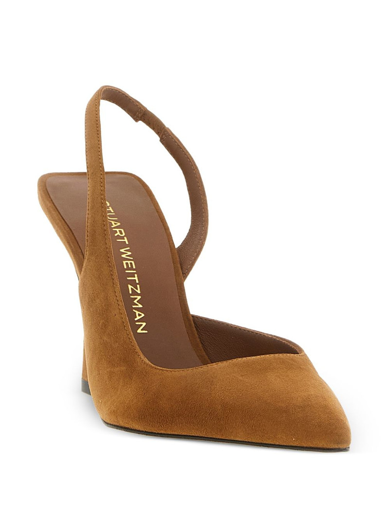 Stuart Weitzman Vinnie suede pumps outlook