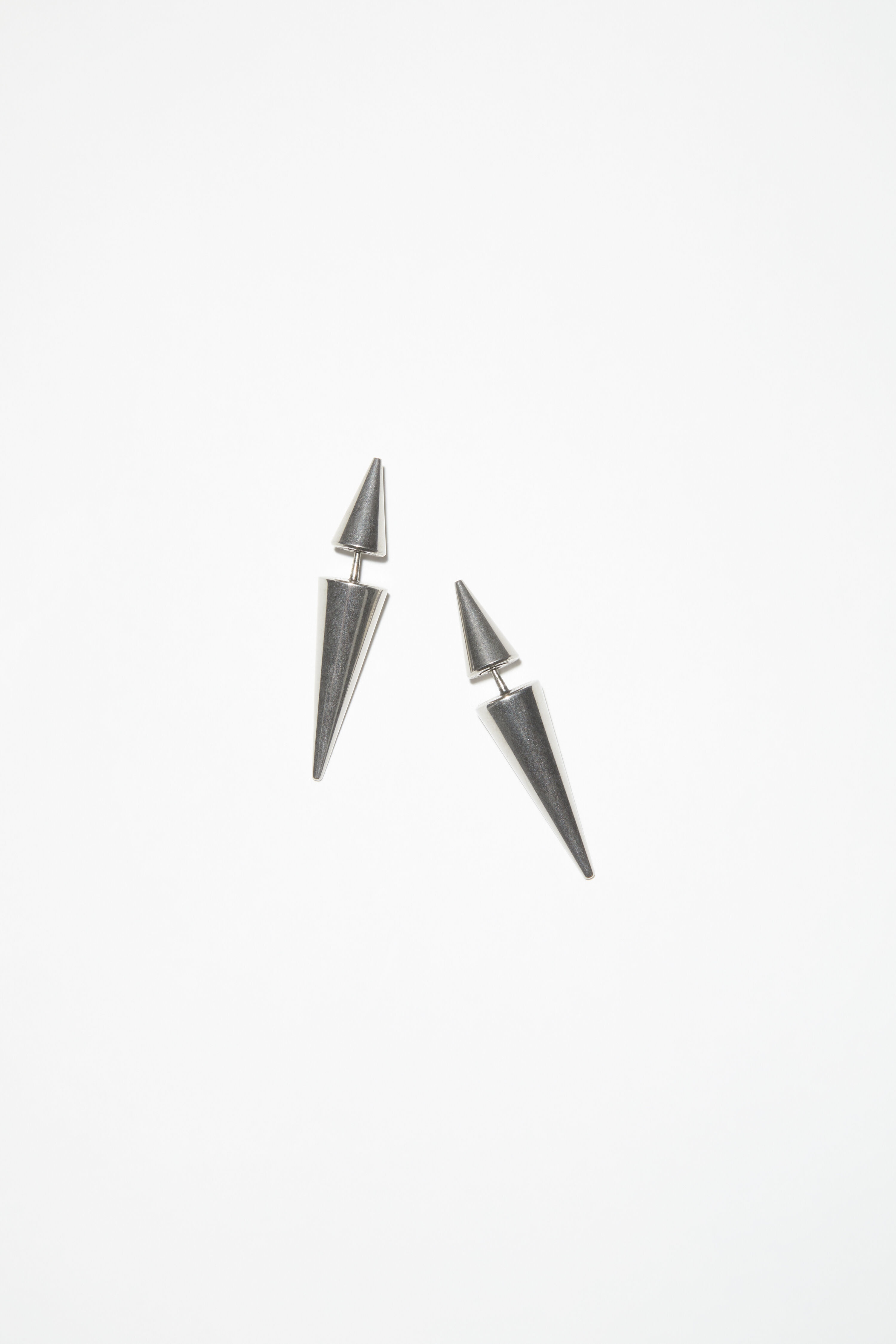 Spike earrings - Antique Silver - 1