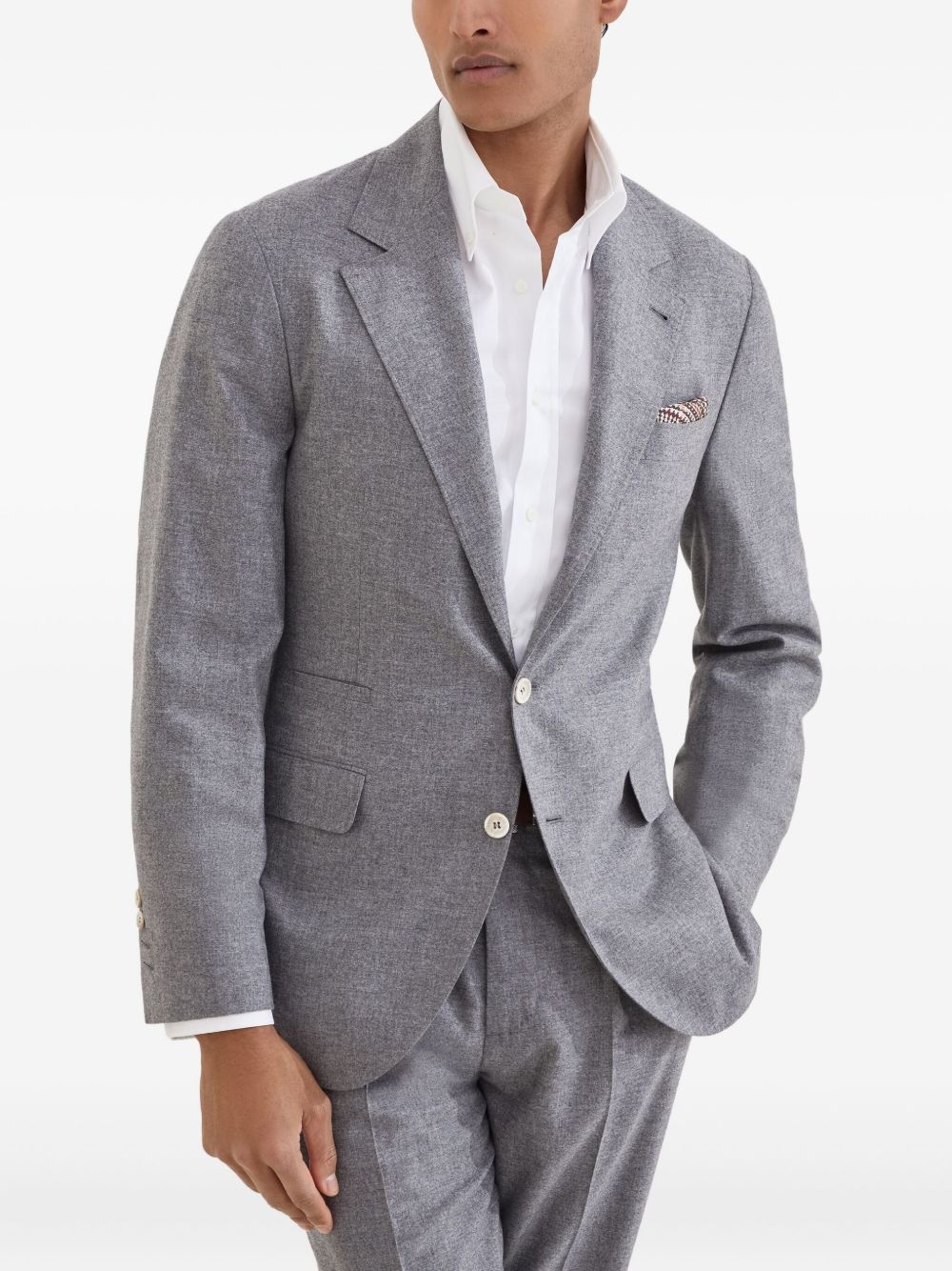 Flannel blazer - 3