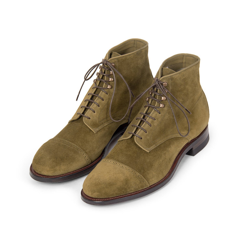 Navvy™ - Avocado Janus Calf Suede 2