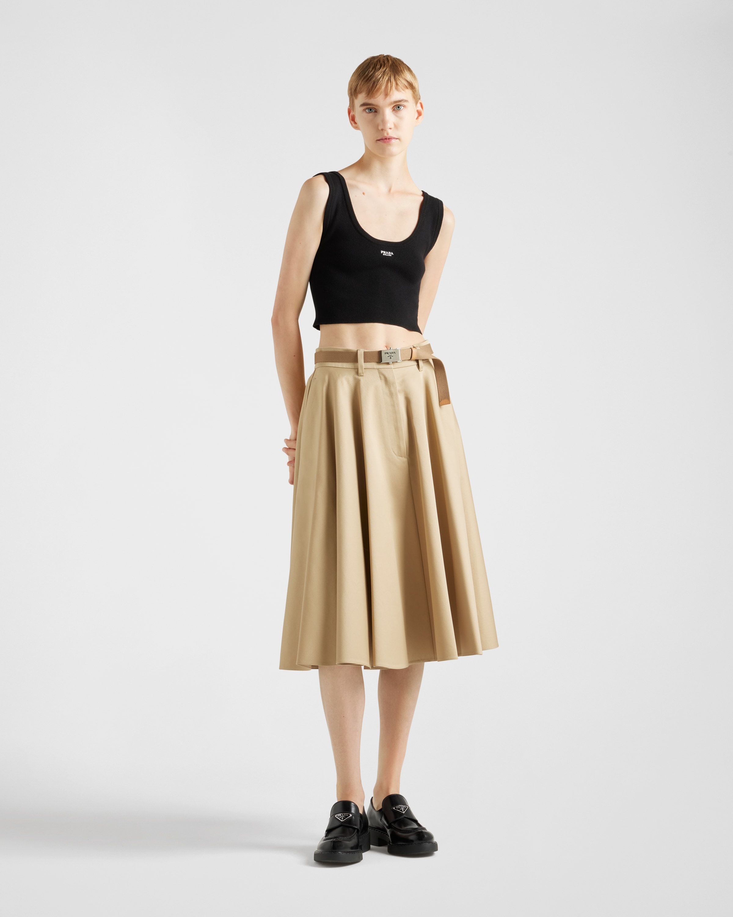 Chino midi-skirt - 2