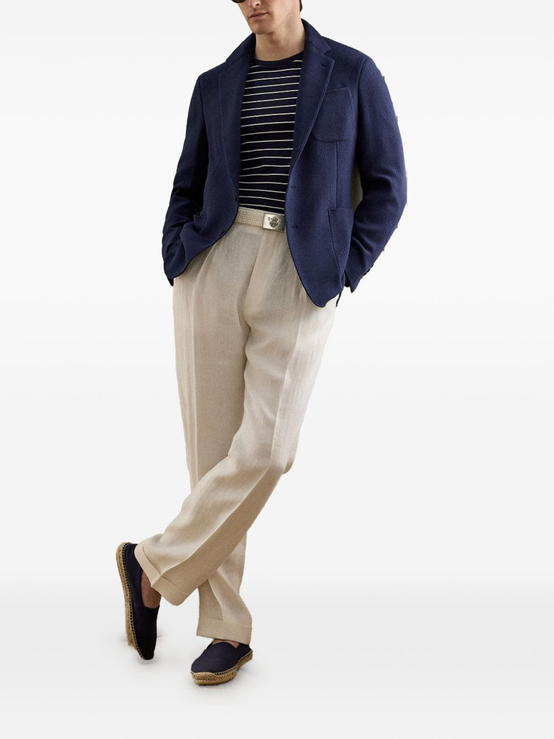 Ralph Lauren buttoned blazer outlook