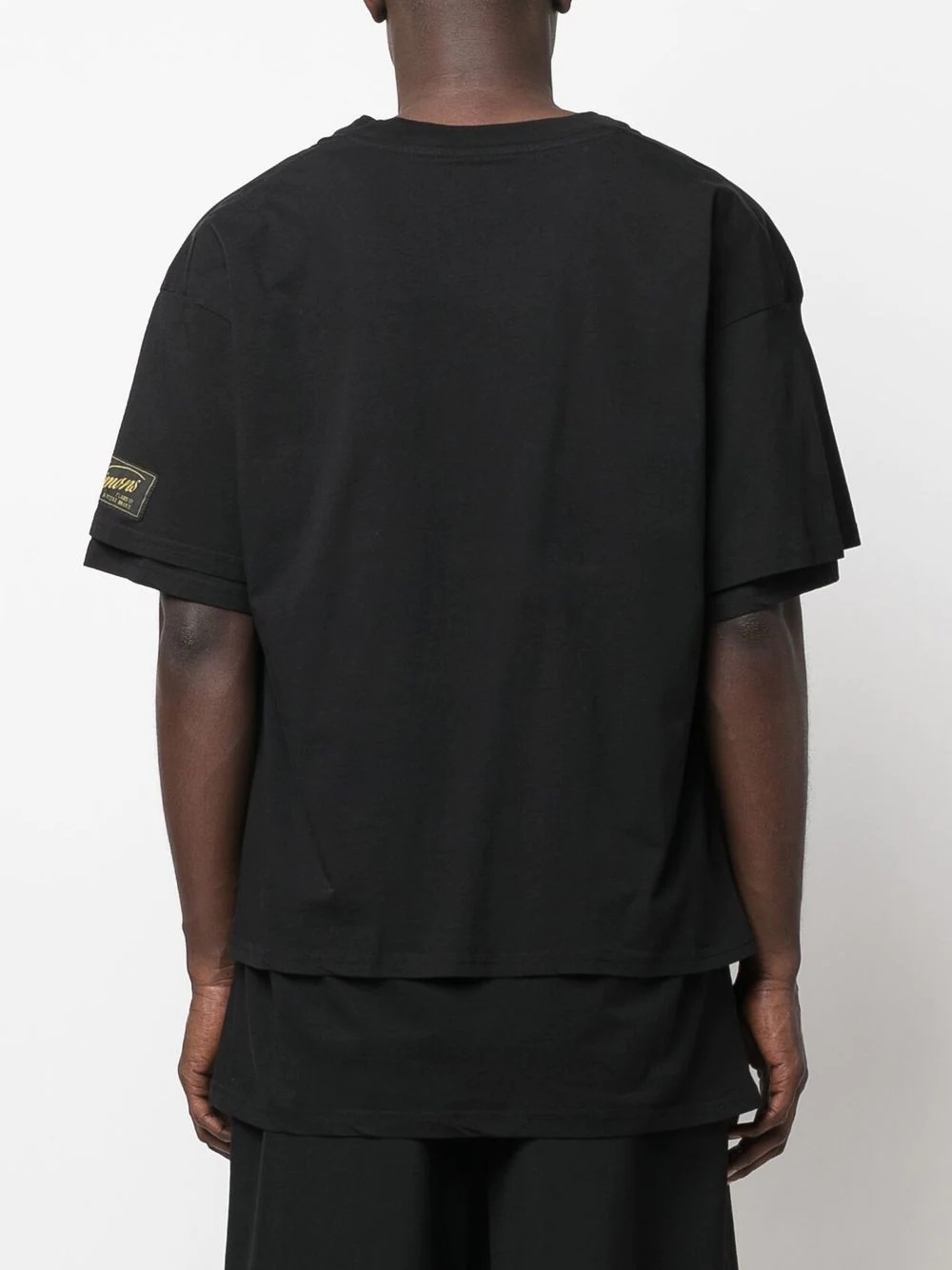 Raf Simons graphic-print layered T-shirt | REVERSIBLE