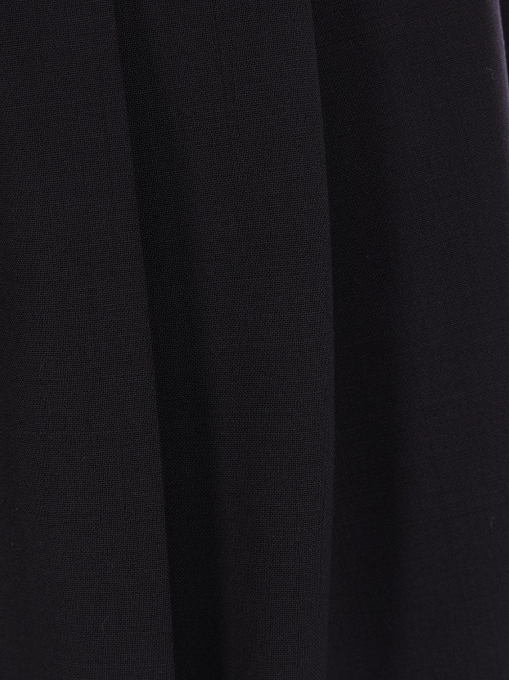 pleated belted trousers - 3