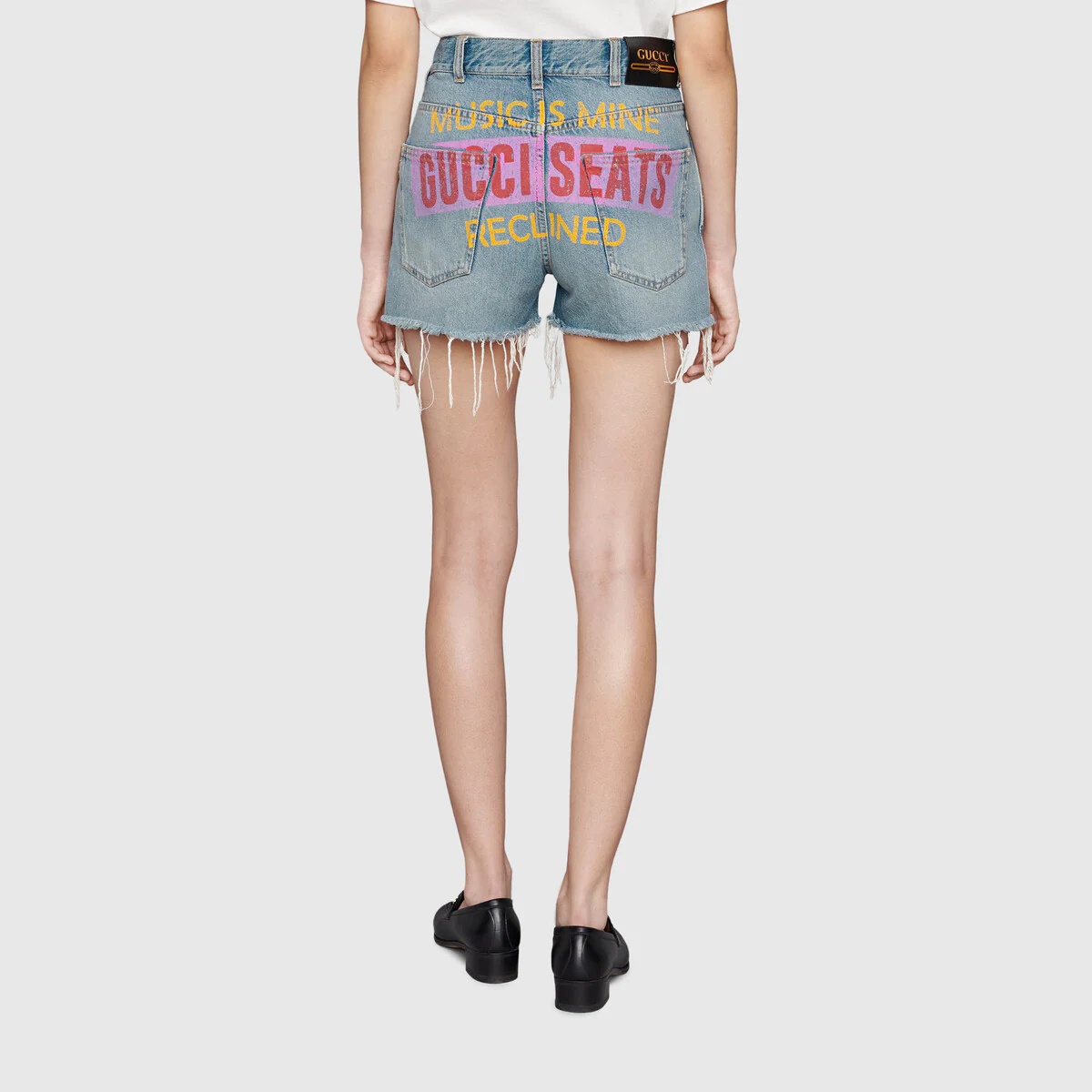 Gucci 100 denim shorts - 6