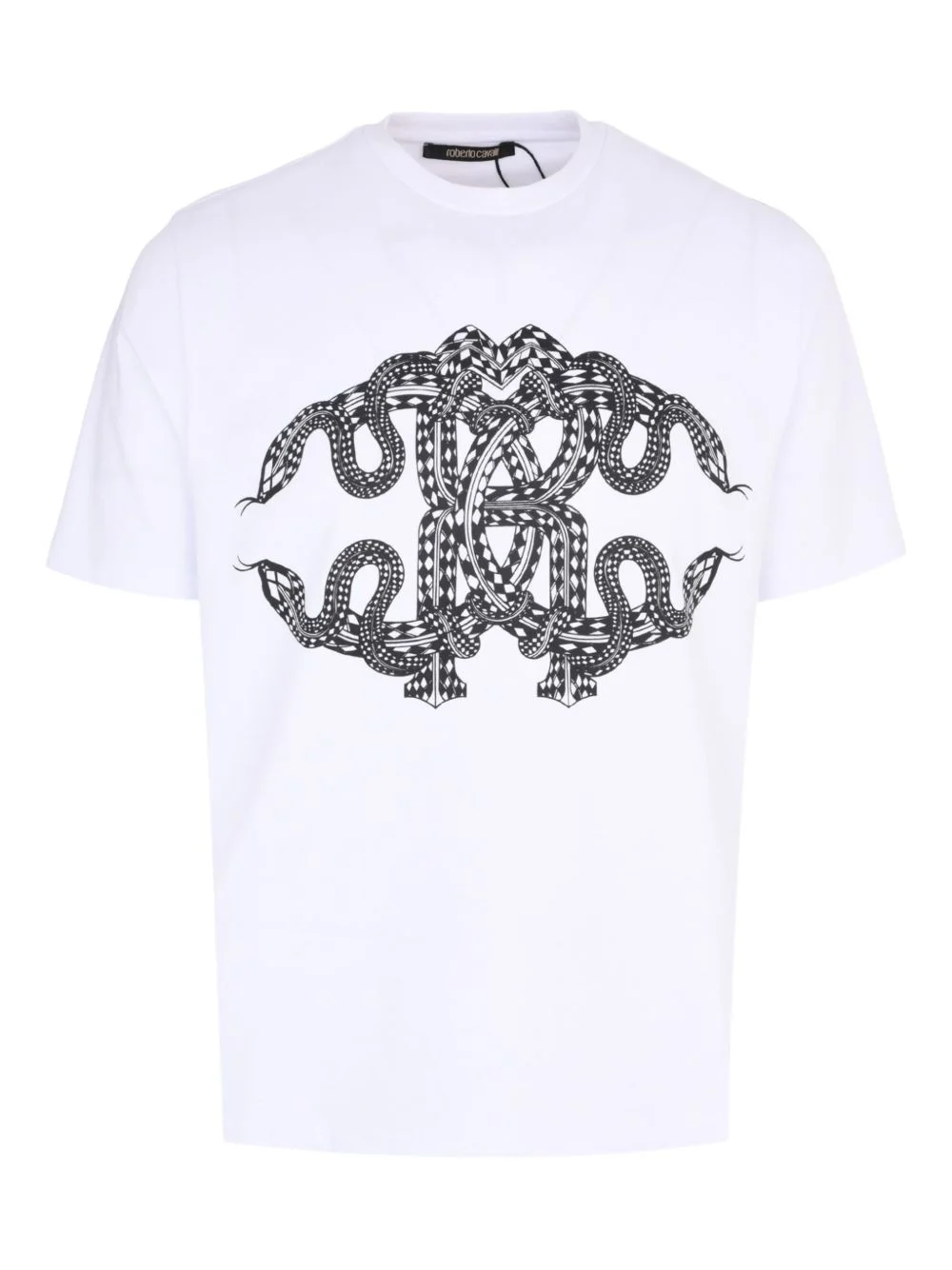 snake-print T-shirt - 1