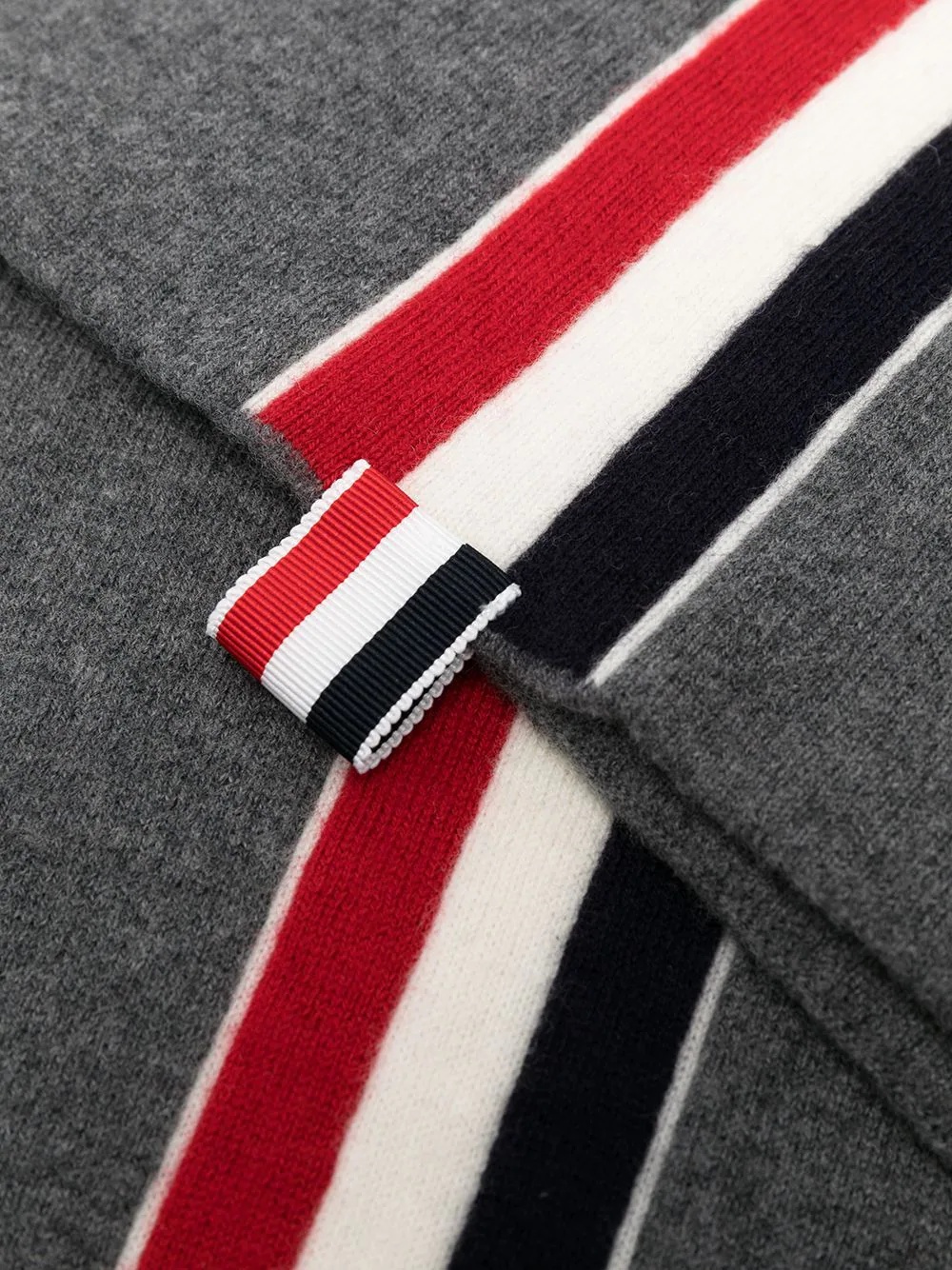 RWB stripe wool scarf - 3