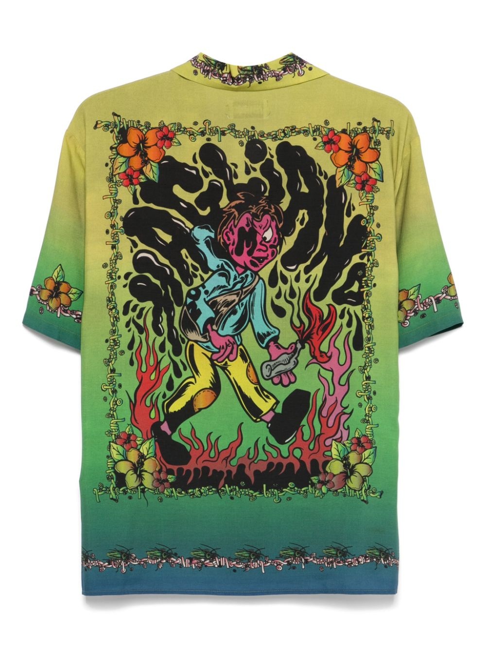 printed short-sleeve shirt - 2