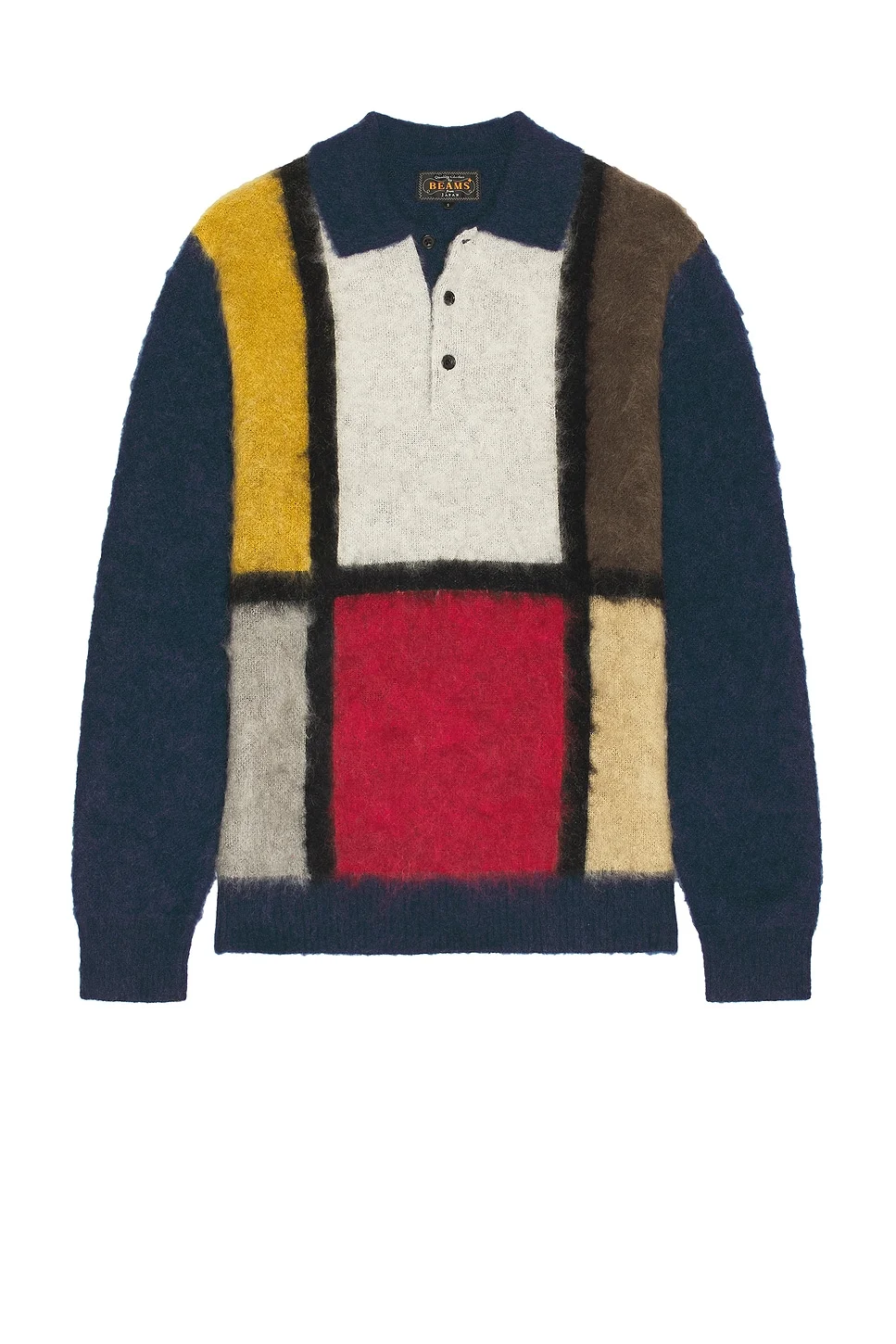 Knit Polo Shaggy 9G - 1