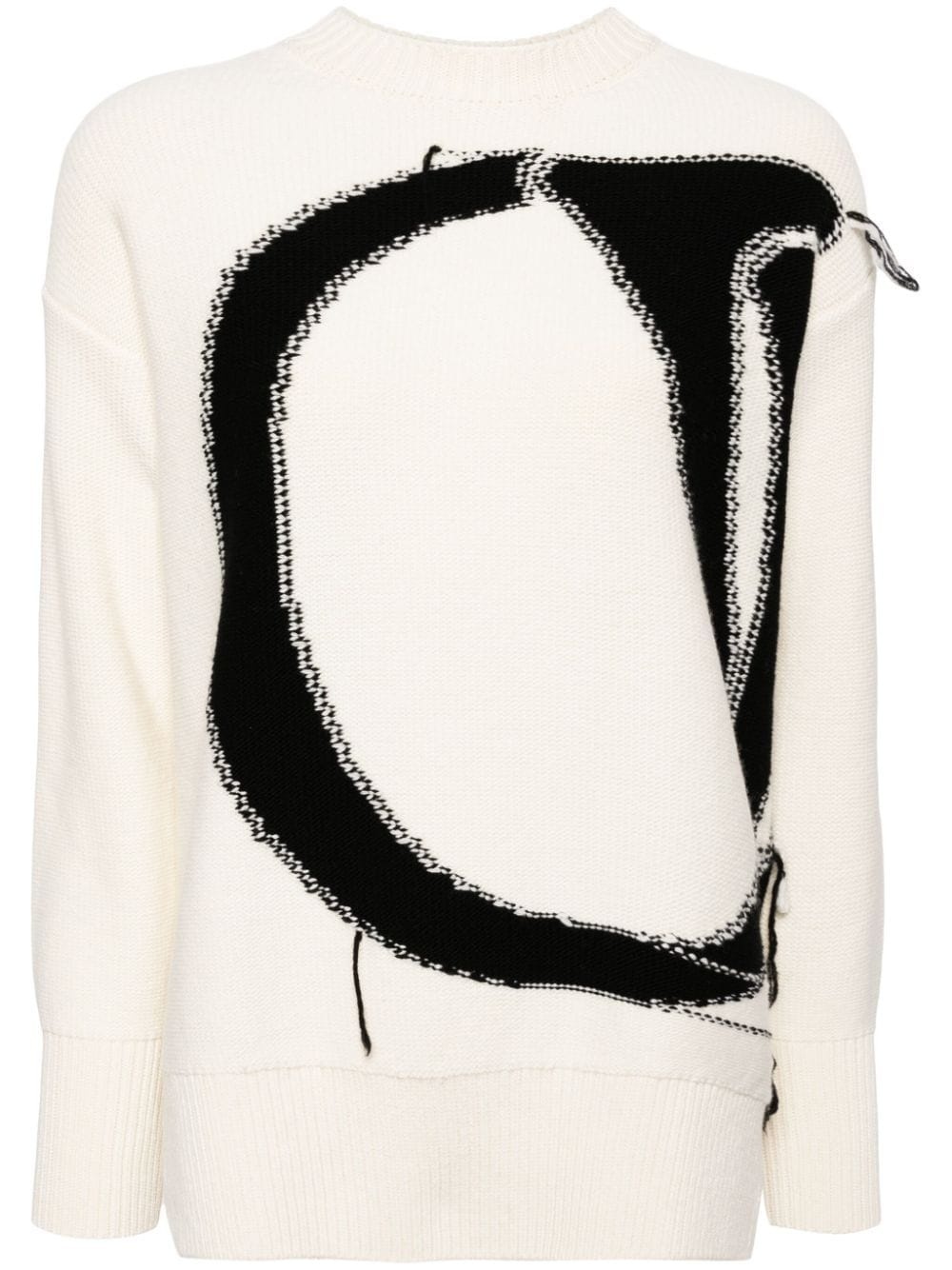 Ow maxi logo jumper - 1