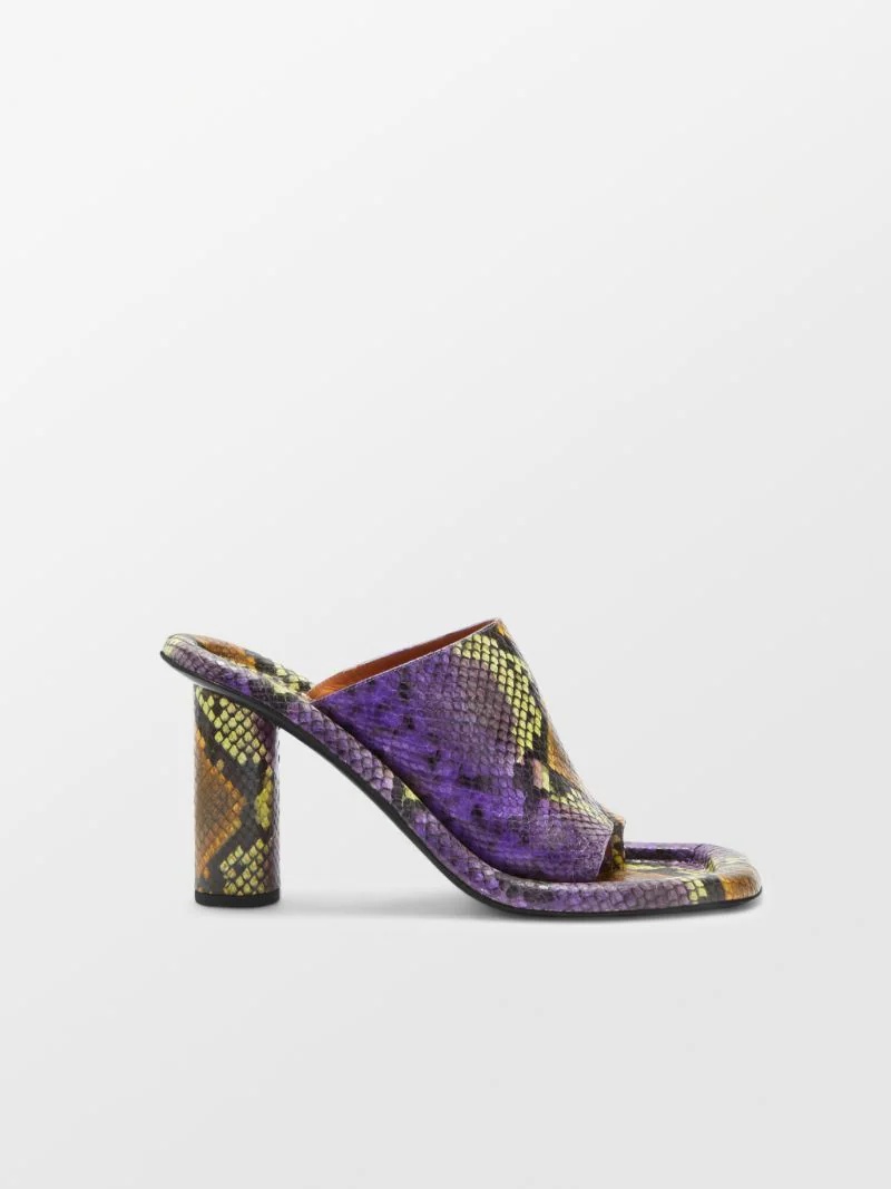 LEATHER CUSHION MULE - 1